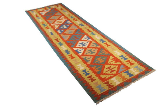 Image 1 of Kilim gashgai tessuto a mano 295 x 85 cm