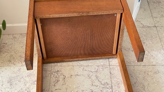 Image 1 of Vintage Scandinavisch kubus nachtkastje