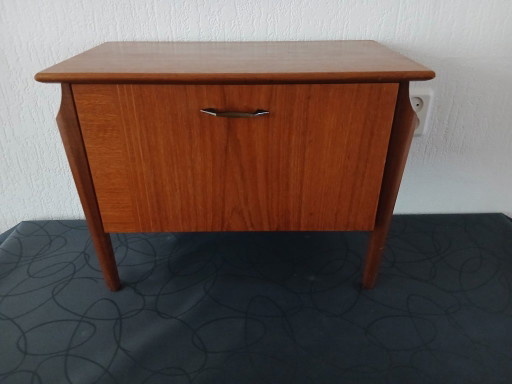 Nachttisch – Louis van Teeffelen – Teak – nachtkastjes, Wood, Vintage
