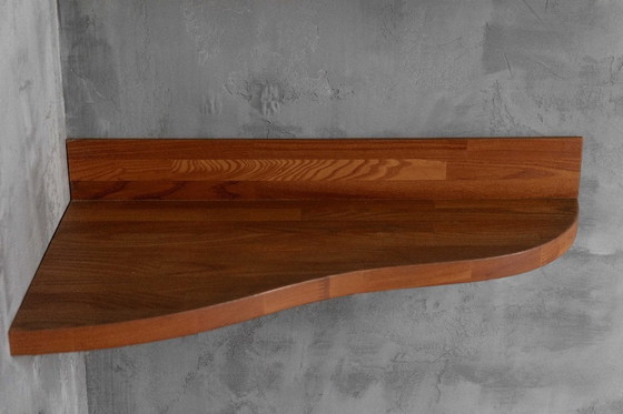Image 1 of Custom Wall Console and Shelf by Pierre Chapo, France, 1970s