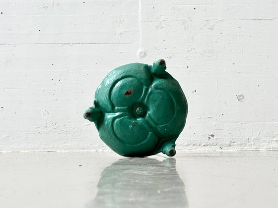 Image 1 of Slim cast iron umbrella stand, 1950s