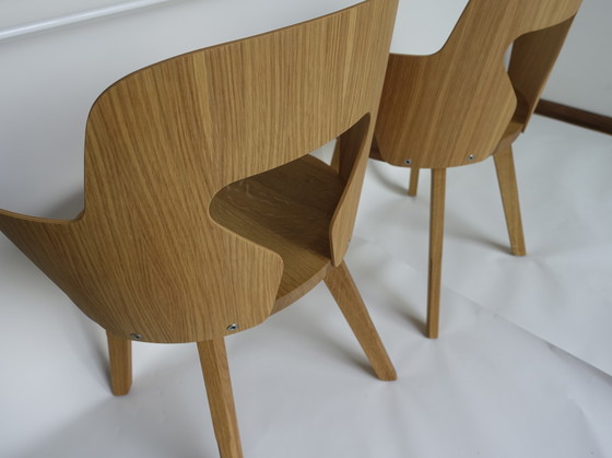 Image 1 of 2X Stammplatz Chair, Design Alfredo Häberli, With Armrests