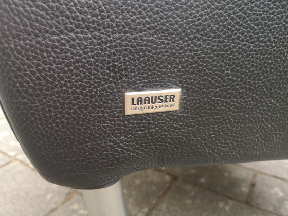 Image 1 of Laauser leren fauteuil/loungestoel/vintage designklassieker - in topconditie
