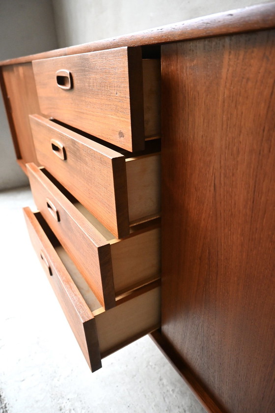 Credenza bassa vintage in teak Omer Lefèvre Utrecht 200 – Credenze, Legno (photo 12 of 15)