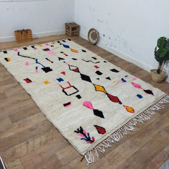 Image 1 of Berber Rug XXL Wool – Handcrafted Moroccan Artistry (300 × 195 cm)