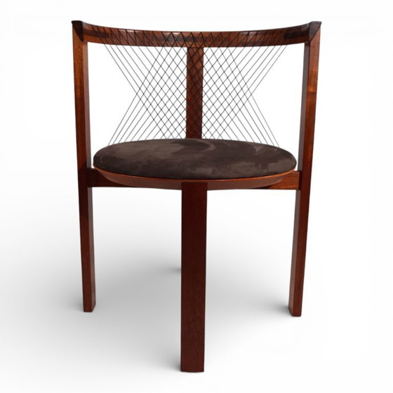 Image 1 of Tranekaer String Beistell-/Esszimmerstuhl von Niels Jorgen Haugesen, 1970