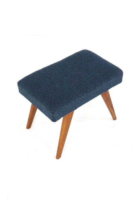 Image 1 of Pouf vintage appena rivestito