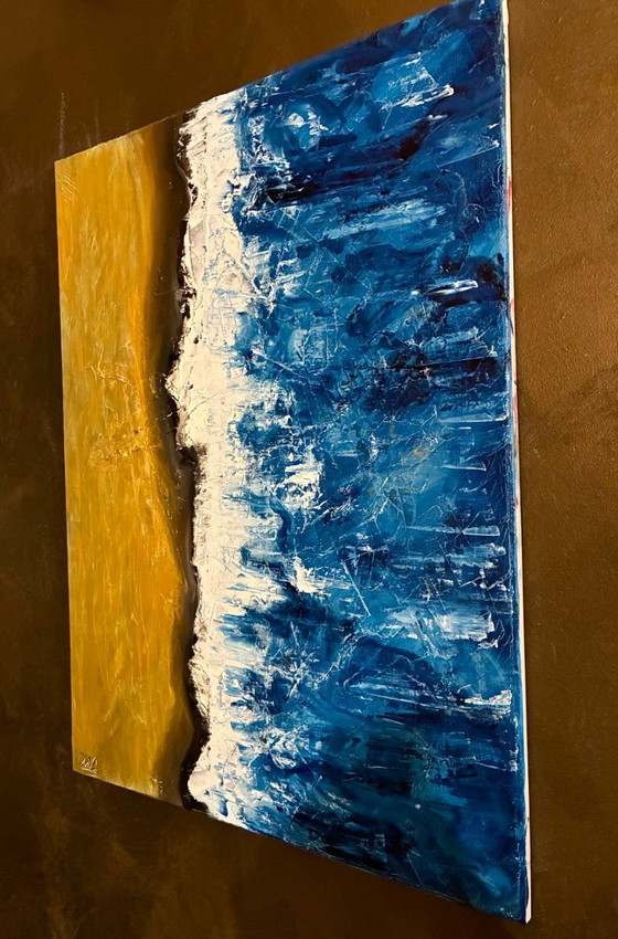 Gold Sea – Schilderijen & Tekeningen, Canvas (photo 5 of 10)