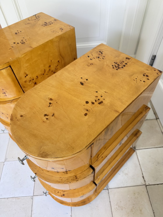 Beechwood Cabinets with Burr Veneer – Nightstands (photo 8 of 8)