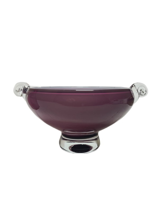 Glazen mand van HSG Tarnowiec, Polen, jaren 70. – Schalen, Glass (photo 5 of 7)