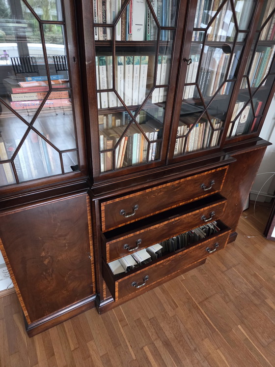 Image 1 of Amerikaanse Neo Chippendale Boekenkast 