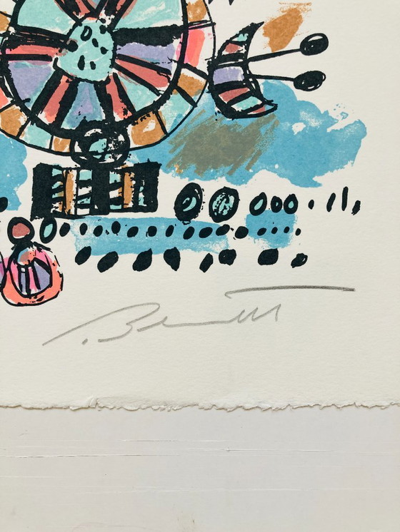 Image 1 of Robert Bennett - Talking Machines - Vintage Lithografie