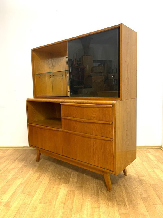 Image 1 of Cómoda retro con extensión, Bohumil Landsman, década de 1960, Checoslovaquia