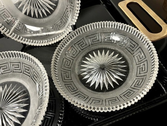 Image 1 of 4 Teller Baccarat 2/2 in antikem griechischem Schlüssel