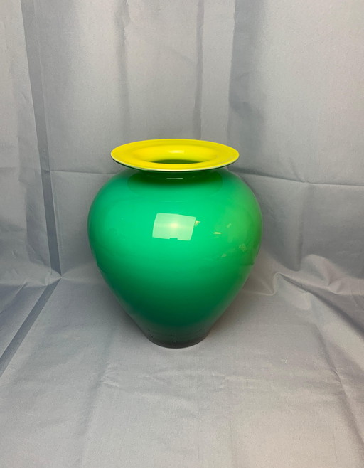 Vaso soffiato a bocca di Carlo Nason, 1970, Murano, Italia