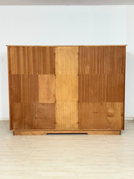 Image 1 of Vintage kledingkast / linnenkast / kledingkast in mid-century stijl / slaapkamerkast