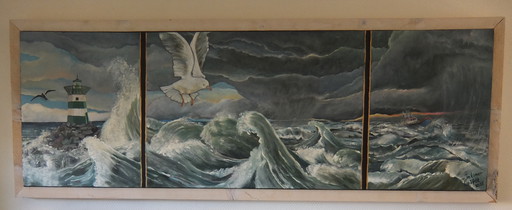 Peinture "Au fil du temps