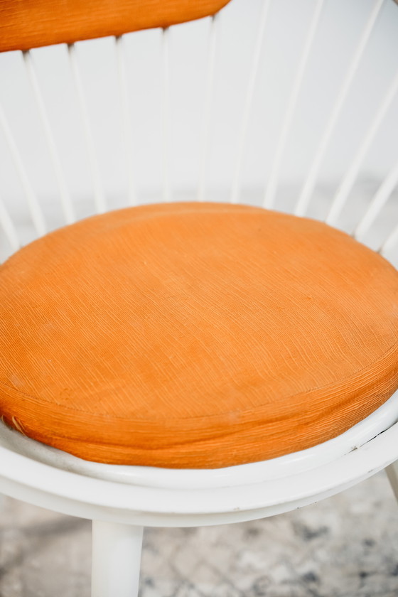 Image 1 of Yngve Ekström Mod.Circle Coppia di Poltroncine Design Scandinavo Anni ‘60