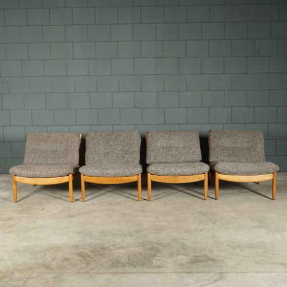 Image 1 of Vintage modulaire zithoek/zitgroep – Carl Straub – jaren 60