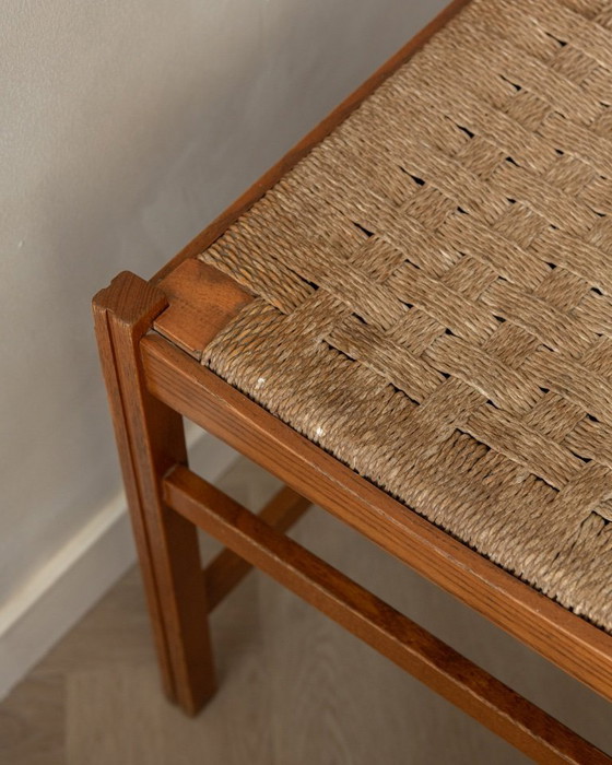 Image 1 of Vintage Italian Rustic Modern Dining Chairs by Snaidero, 1970s, Set of 5