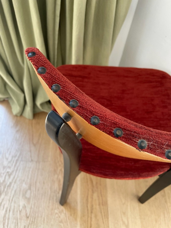 Set di 2 sedie vintage – Sedie da pranzo, Legno, Ottone (photo 9 of 15)