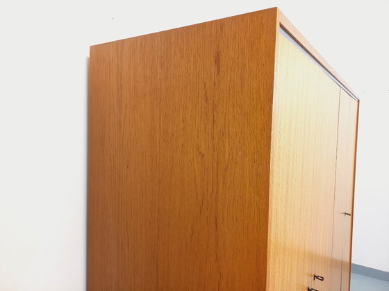 Image 1 of Vintage Scandinavian teak wardrobe from the 1960s