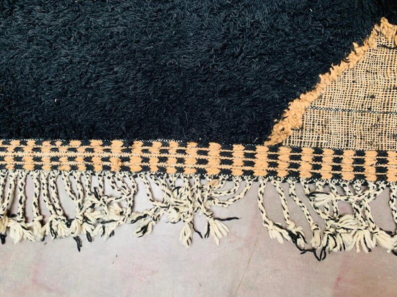 Zwart Berber wollen vloerkleed, handgemaakt, 200/280 cm – Vloerkleden en tapijten, Wool (photo 3 of 6)