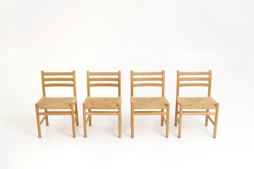 Set van 4 eetkamerstoelen - Model 350 - Poul Volther