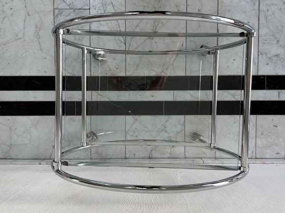 Image 1 of Chariot de service Art déco Bauhaus