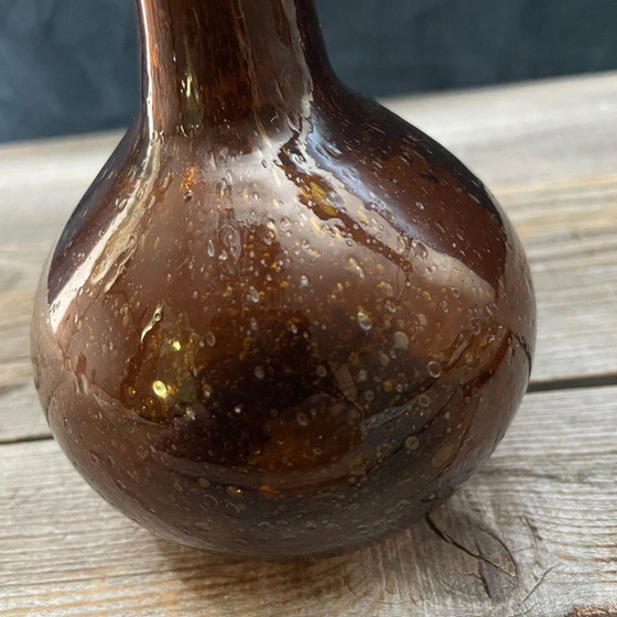 Image 1 of Schaumglas Vase braun