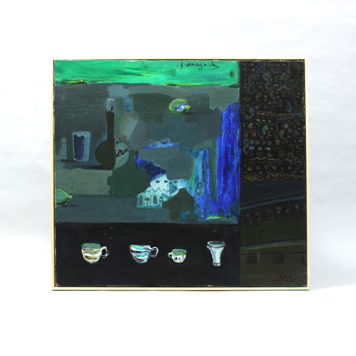 Konstantin Totibadze (1969) - óleo sobre lienzo - 1992