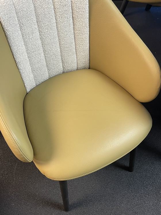 Image 1 of Sillas de comedor Leolux Baani (4)