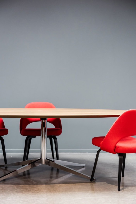 Image 1 of Florence Knoll oval table