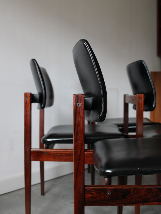 Image 1 of Chaises de salle à manger vintage hollandaises de TopForm