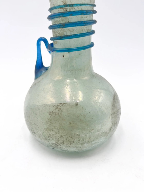 Vaso in vetro Scavo blu Cenedese, inizio XX secolo – Vasi (photo 7 of 12)