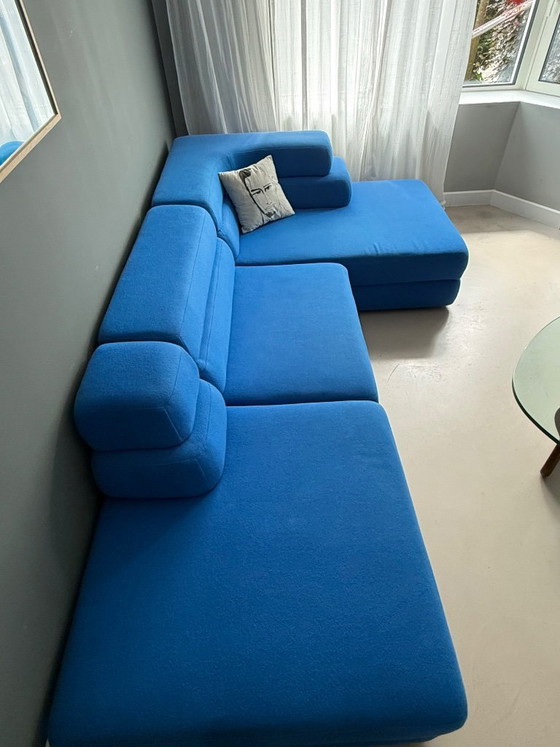 Image 1 of Studio Henk bank blauw wol