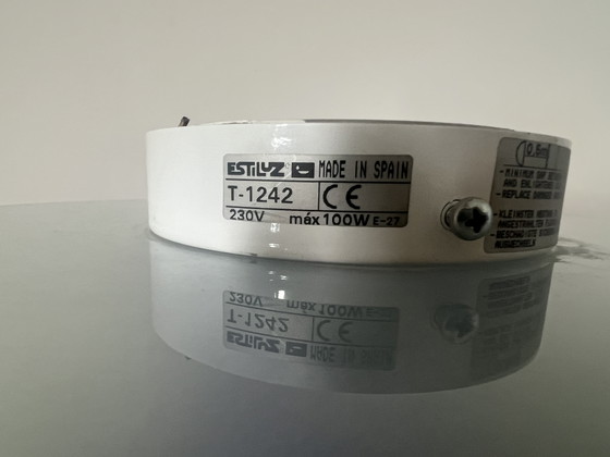 Vintage Estiluz T 1242 design Plafoniere – Vetro, Metallo (photo 2 of 6)