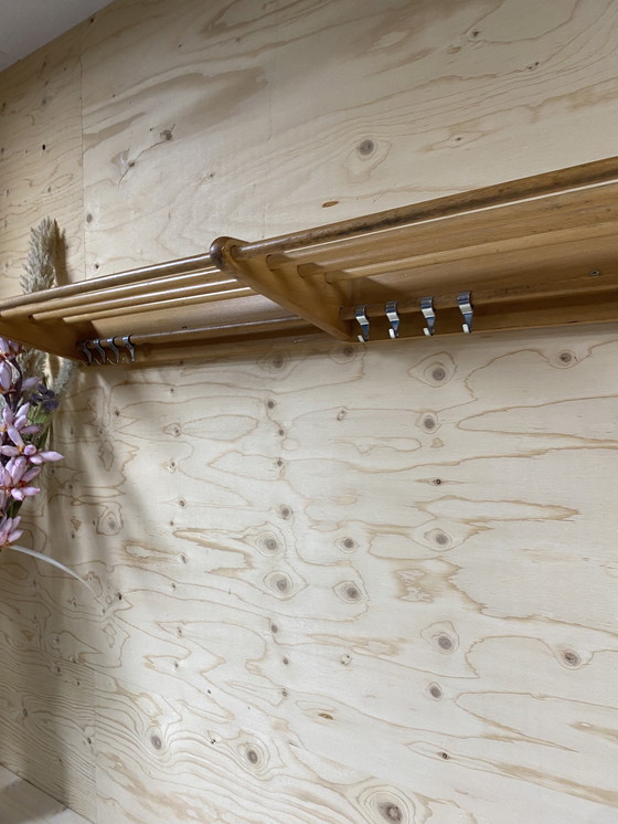 Image 1 of Appendiabiti vintage Piet Bruynzeel con cappelliera