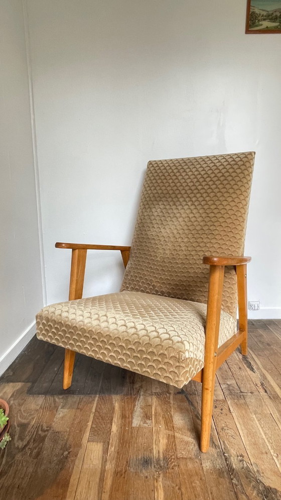 Image 1 of Vintage Armchairs by MANUCERE France