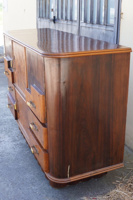 Image 1 of Außergewöhnlicher italienischer Art-Deco-Barschrank, um 1925