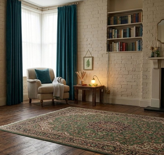 Image 1 of Green tulip table lamps