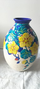 Charles Catteau – Boch Frères Keramis Art Deco Vase – D.2762 – Ca. 1930