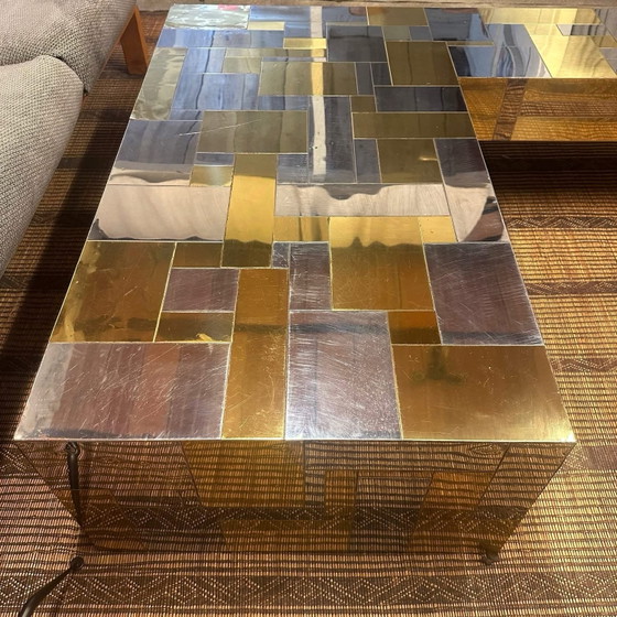 Coffee table « cityscape » by Paul Evans, 1970, Bronze, Gold (photo 7 of 10)