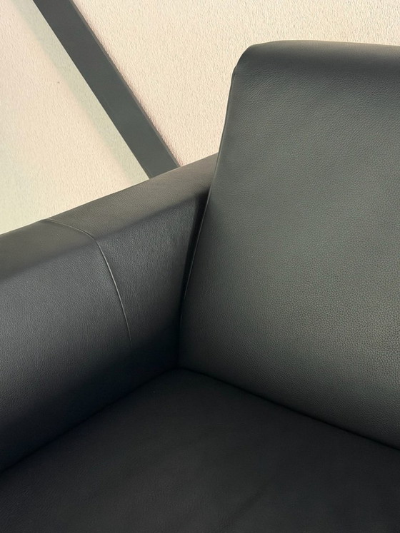 Rolf Benz Freistil 141 Armchair - as new – polished steel, Leather (photo 10 of 12)