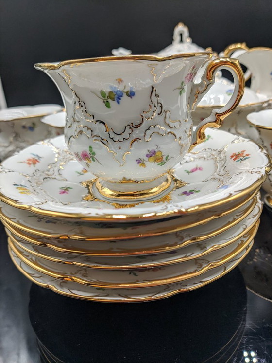 Image 1 of Meissen - E.A.Leuteritz - Theeservies (15) 
