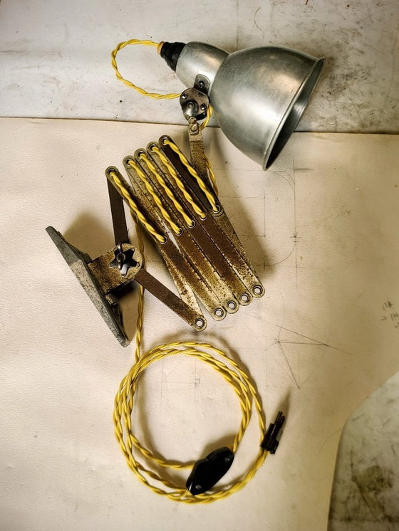 Image 1 of Lampada a fisarmonica Mazda Francia Vintage 1940