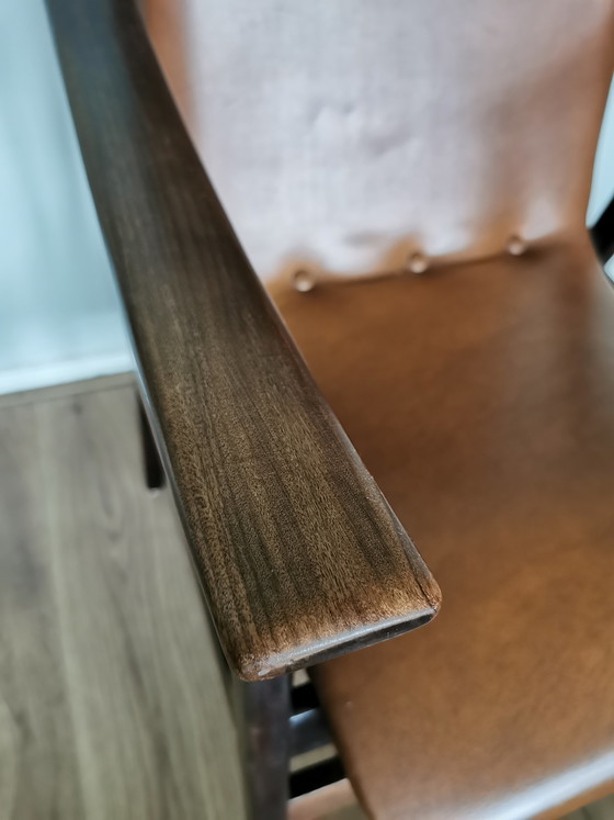 Image 1 of Vintage mid-century fauteuil (Louis van Teeffelen) 