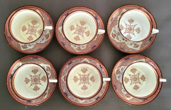 Sarreguemines MINTON Service en Parfait état - Décor 787, Vaisselle, Porcelaine, Rose (photo 4 sur 8)