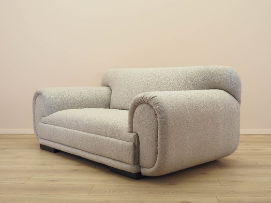 Image 1 of Tweezitsbank, Italiaans design, jaren 70, vervaardigd in Italië.