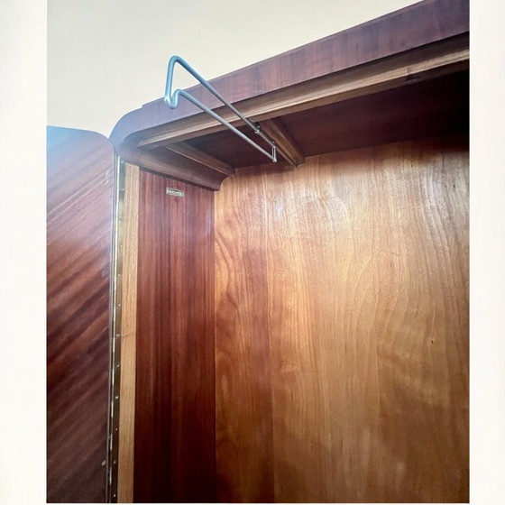 Image 1 of Armoire/vestiaire Art Déco - fabriquée en Allemagne dans les années 1930, rangement élégant pour vêtements longs